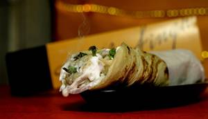 Masala Chaap Roll