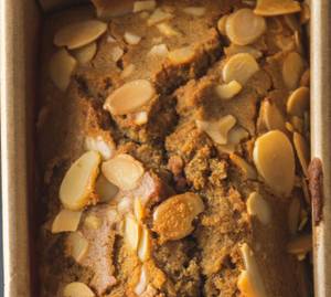 Coffee almond tea cake
