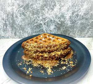 Crunchy Almond Waffle