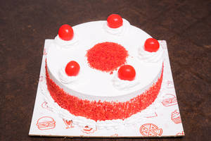 Red Velvet Fresh Cream Premium Cake