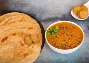 Dal Makhni Combo with butter naan