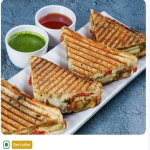 Aloo Veg Mix Grilled Sandwich