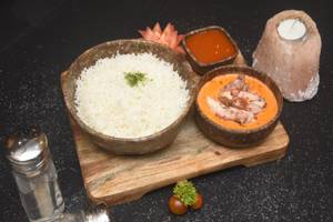 Thai Red Chicken Curry & Rice Combo