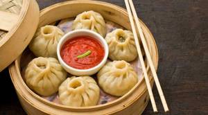 Steamed Paneer Momos {10 Pcs}