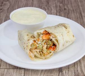 Veg Manchurian Shawarma