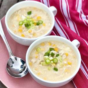 Sweet Corn Chicken Soup