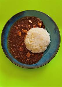 Mapo Tofu with Jasmine Rice