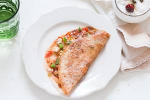 Cheese paneer dosa