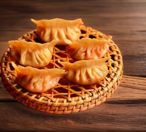 Cheese Corn Fried Momos [ 5 Piese ]