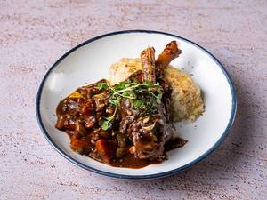 Smoked Lamb Shanks