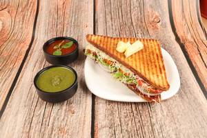 Veg Grilled Cheese Sandwich