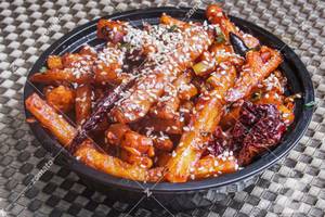 Honey Chilli Potato