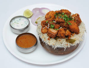 Chicken Fry Piece Biryani