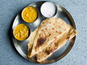 Chapati (2 Pcs) & Curry