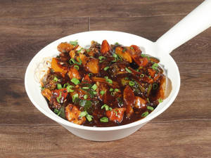 Veg Pan Fried Noodles Meal [serves 2]