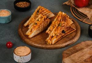 Peri Peri Vegetable Cheese Sandwich