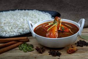 Chicken Curry B/l + Rice