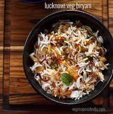 Lucknowi veg biryani