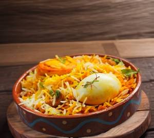 Hyderabad egg biryani 1 piece
