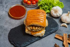 Desi Chicken Burger