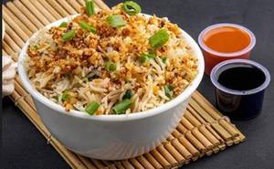 Chicken Burn Garlic Fried Rice