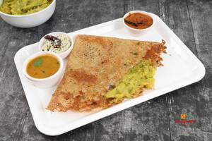 Onion Rava Masala Dosa