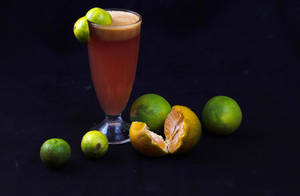 Lime With Orange