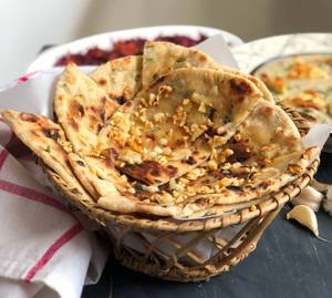 Cheese Garlic Naan