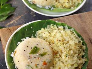 Poha+upma