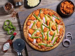 Tandoori Tikka Pizza [thin Crust]