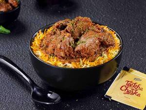 Mutton Bhuna Rice Bowl (Spicy) - Regular