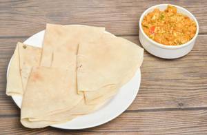 Egg Chana With 5pc Rumali Roti