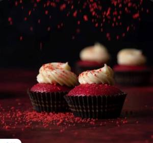 Red Velvet Cup Cake Eggless Mini