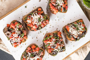 Tomato & Basil Bruschetta