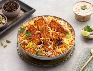 Paneer Tikka Biryani