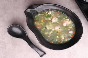 Prawns Pepper Lemon Soup