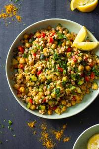 Chatpata Fried Kabuli Chana Chat Salad 300ml