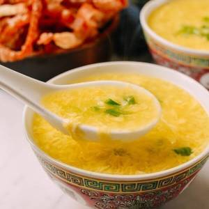Clear  (Egg Soup)