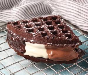 Triple Chocolate Waffle