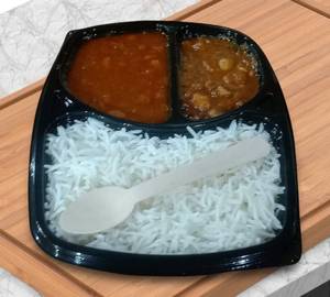 Rajma + Chole + Rice