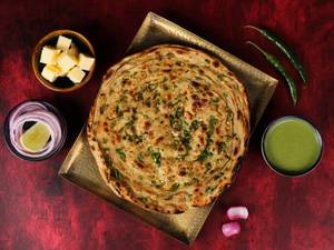 Green Chilli Paratha