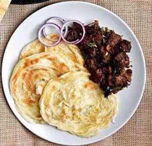 Paratha beef fry combo
