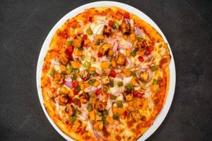 BBQ Cottage Cheese Pizza