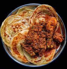 2 Parota With Chicken Curry [ 250 Ml ]