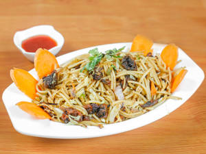 Mushroom Chowmein   