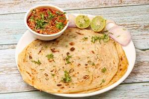 Chicken Keema Roti Meal