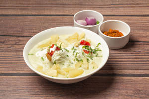 Kashmiri Aloo Dum  (white Gravy) (500ml)