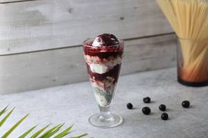 Blueberry Banana Falooda