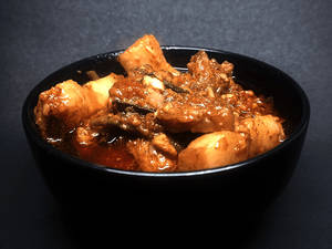 Pork Cooked With Axone And Bamboo Shoot