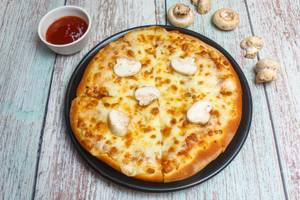 7" Cheesy Mushroom Pizza